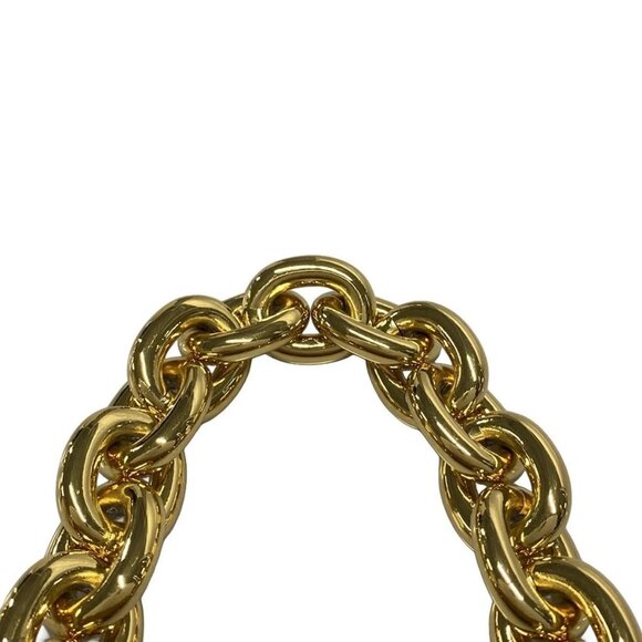 Auth BOTTEGA VENETA Mount Small - Dark yellow Leather Handbag - Picture 8 of 16